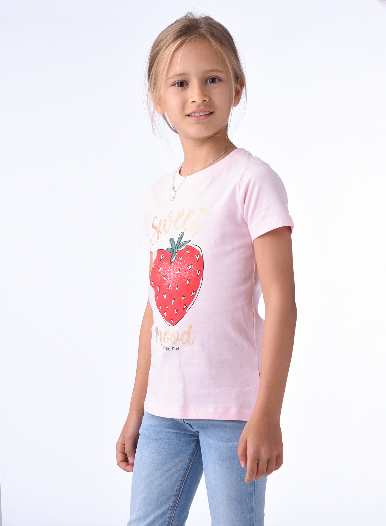 Victor and jane Girls' T-shirt - Pink