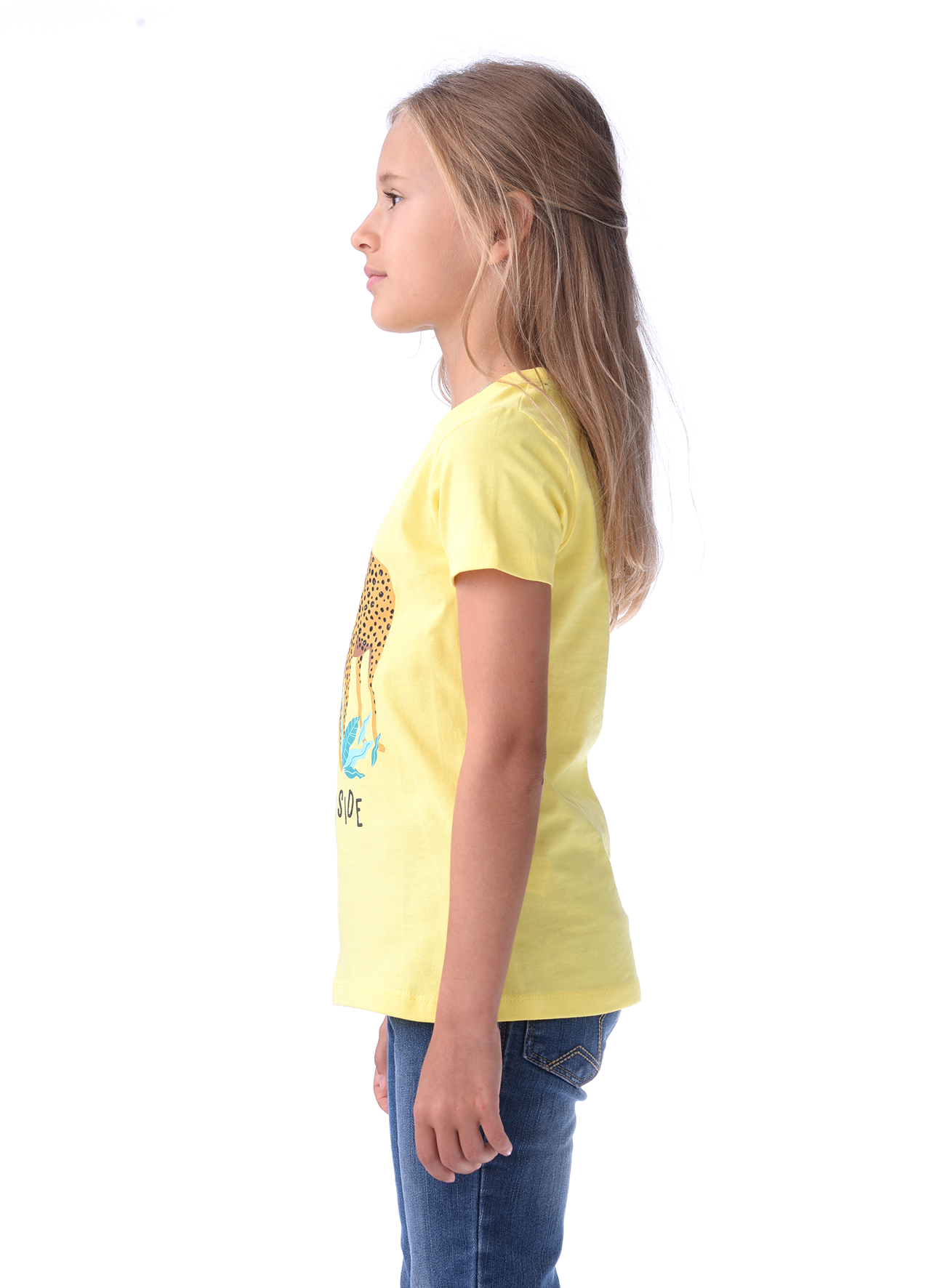 Victor and jane Girls' T-shirt - Yellow